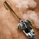 Feather Smudge Fan / Smudger, Feathers & Beads FB2576 🪶