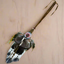 Feather Smudge Fan / Smudger, Feathers & Beads FB2576 🪶