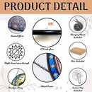 Stained Glass Owls, Assorted Patterns, Sun Catcher / Hanger FB1559 🦉