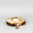 Thick Agate Slice Tea Light Candle Holders 🪔 CD-10361