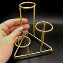 Three Tier Sphere Stand, in silver or gold FB2957 💗