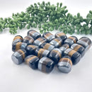 Triple Protection Tumbled Stones, Obsidian, Tiger Eye, Hematite 🎩