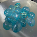Tumbled Aqua Aura Quartz  🪽💦🪽