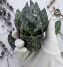 Nephrite Jade Vegeta Skull FB1386 🎩🪿🎩