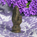 Volcanic Stone Praying Hands Incense Holder 💚 FB2721