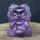 Purple Fluorite Winged Treasure Goblin FB2465 🔮🌿