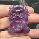 Purple Fluorite Winged Treasure Goblin FB2465 🔮🌿