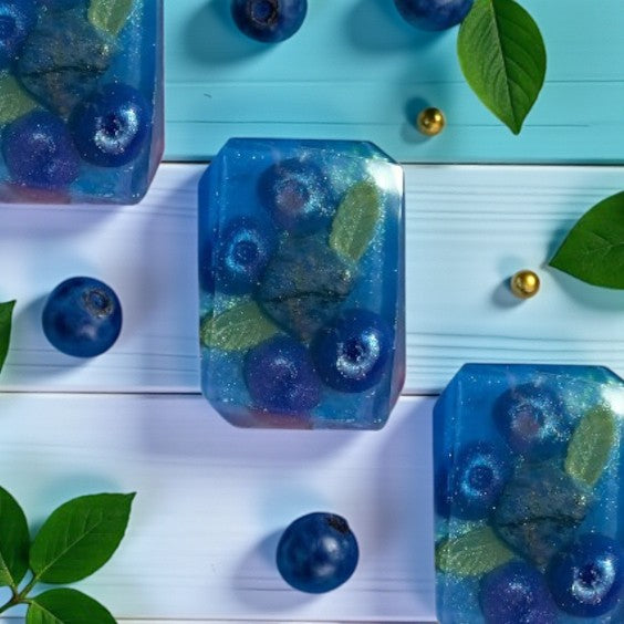 Winter Berry Bar Soap with Dumortierite FB2891 💙