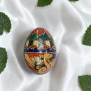 Wood Shaker Egg, Art Deco, for Meditation 🥚 FB3504