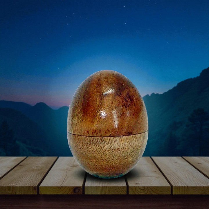 Wood Simple Shaker Egg for Meditation FB2538 🥚