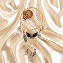 Wood Etched Wolf Feather Dreamcatcher FB2025 🍃