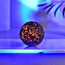Yooperlite Moon Crater Sphere with Wooden Stand FB1263 🌕