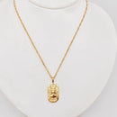 Zodiac Gold Plated Constellation Necklaces with CZ FB3458 💛