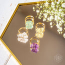 Gemstone Anti-Stress Adjustable Rings Boxed Set CI317E 💎