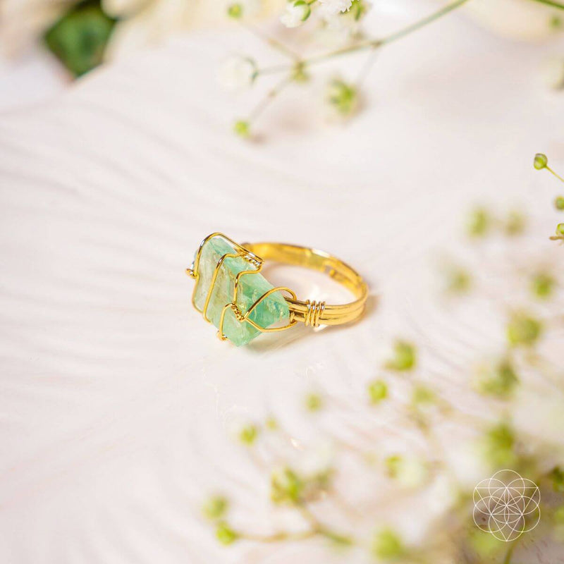Gemstone Anti-Stress Adjustable Rings Boxed Set CI317E 💎