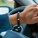 Copper, Golden Obsidian, Black Tourmaline Unisex Bracelet of Power CI521 💛