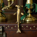 Brass Hammerhead Shark Figurine Animal / Spirit Totem FB1880 🦈