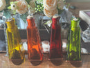 Glass Wind Chimes Made from Pyramid Shaped Bottles FB1594 🌼