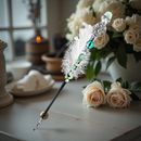 Energy Wand - Green Aventurine, Blue Dragon Eye & Tree of Life FB1033 🌸