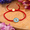 Four-Strand Red String Bracelet - Evil Eye Guardian CI536 🪭