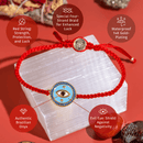 Four-Strand Red String Bracelet - Evil Eye Guardian CI536 🪭