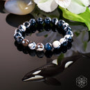 Exotic Orca Agate Bracelet of Deep Healing CI573 🌸
