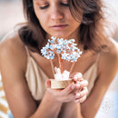 Aquamarine Tree Guardian Angel Lamp of Protection CI471 🧚