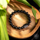 Habit Breaker - Black Obsidian & Tourmaline Bracelet CI571