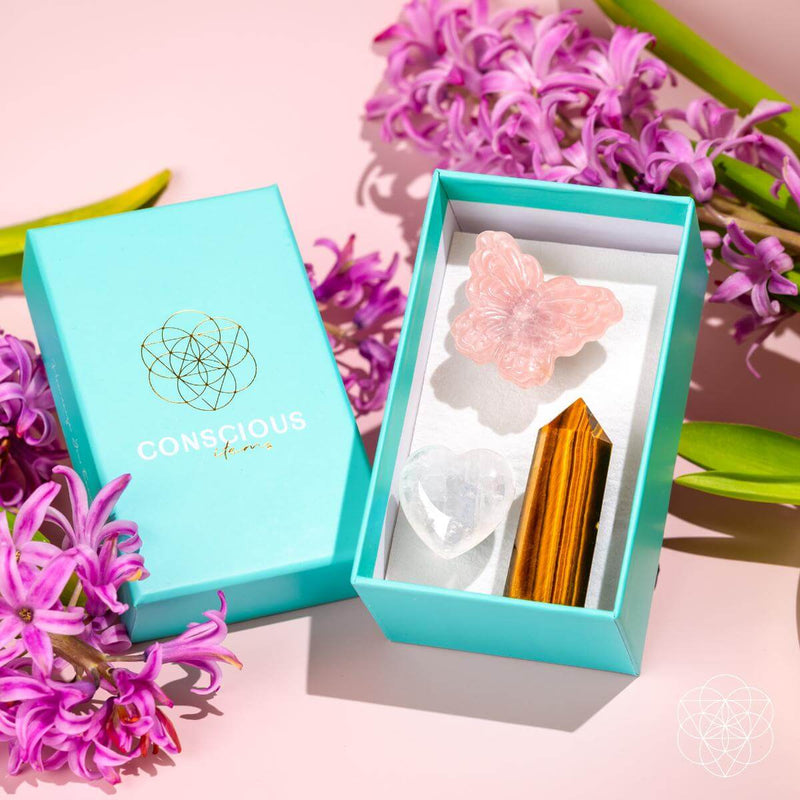 Healing Butterfly – Crystal Car Kit of Safety 💠➺💠 CI575