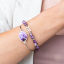 777 Lucky Amethyst Bracelet Set
