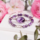 777 Lucky Amethyst Bracelet Set
