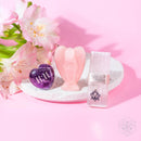 Rose Quartz Angel, Heart, Selenite 11:11 Blessed Car Crystal Kit CI509🪽