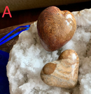 Marrakesh Jasper Carved Hearts FB1332 🏜️