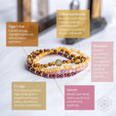 Powerful Positivity Bracelet Pack of 4 🌸 CI463
