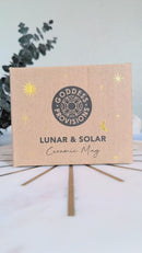 Reiki Charged Lunar & Solar Black Mug FB3375