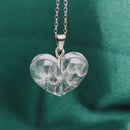 Natural Dandelion Heart Shape or Sphere Shape Necklace FB3459 🌼