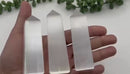 Selenite Obelisk, Standing Point Tower - Grounding, Cleansing FB2325 🌸