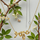 Winding Python 18K Gold Plate Necklace FB2603 🌟