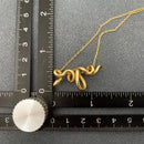 Winding Python 18K Gold Plate Necklace FB2603 🌟