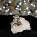 Quartz and Pyrite Natural Points Cluster 🧡🔔🧡 CD-10144