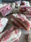 Raw Pink Tourmaline – Natural Crystal for Love, Healing & Emotional Balance 🎀 510