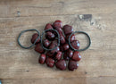 Brecciated Red Jasper Puffy Small Heart for nurturing, comforting and finding solutions FB1844 🎈