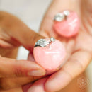 Rose Quartz Love Apples, Set of 2 CI106 🍎