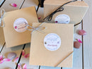 Dragonfly Gem Pouch Boxed Set - Rose Quartz for Relationships, Nurturing energy FB1231