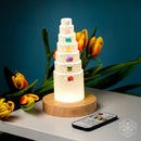 The Stress Shield Lamp - 7 Rare Stones of Healing 💛🌸💛 CI626