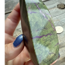 Stichtite with Serpentine Atlantisite Freeform – Barberton, South Africa 💜 SSF003