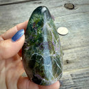 Stichtite with Serpentine Atlantisite Freeform – Barberton, South Africa 💦 CDm