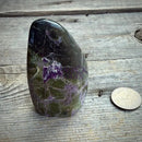 Stichtite with Serpentine Atlantisite Freeform – Barberton, South Africa 💦 CDm