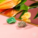 The Abundance Trio, green aventurine, pyrite, citrine 💚 CI622