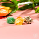 The Abundance Trio, green aventurine, pyrite, citrine 💚 CI622